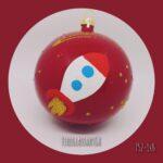 Space rocket κόκκινο pop