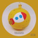 Space rocket κίτινο pop