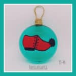 Τσαρούχι τυρκουάζ διάφανο