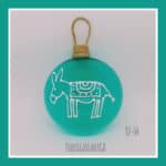 Γαϊδουράκι τυρκουάζ διάφανο