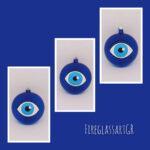 ΜΑΤΙΑ ETHNICK μπλε ματ