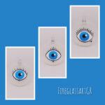 ΜΑΤΙΑ ETHNICK λευκό ματ