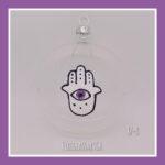 ΜΑΤΙΑ BOHO διάφανο-λιλά - Image 4