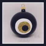 ΜΑΤΙΑ ΣΤΡΟΓΓΥΛΟ μαύρο pop