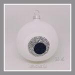 ΜΑΤΙΑ ΣΤΡΟΓΓΥΛΟ λευκό pop