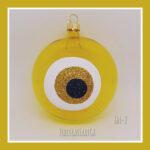 ΜΑΤΙΑ ΣΤΡΟΓΓΥΛΟ κίτρινο