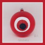 ΜΑΤΙΑ ΣΤΡΟΓΓΥΛΟ κόκκινο