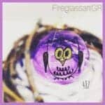 Κουκουβάγιες μωβ διάφανο