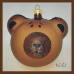 3D αρκουδάκι καφέ ματ