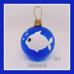 Ψάρι Φούσκα διάφανο - τυρκουάζ - μπλε - Image 2